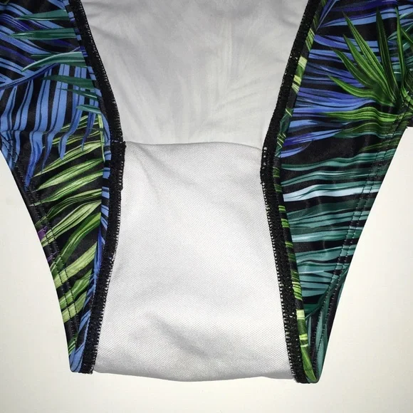 Rose Gal One Piece High Waist Swimsuit Size 18 - Picture 5 of 7